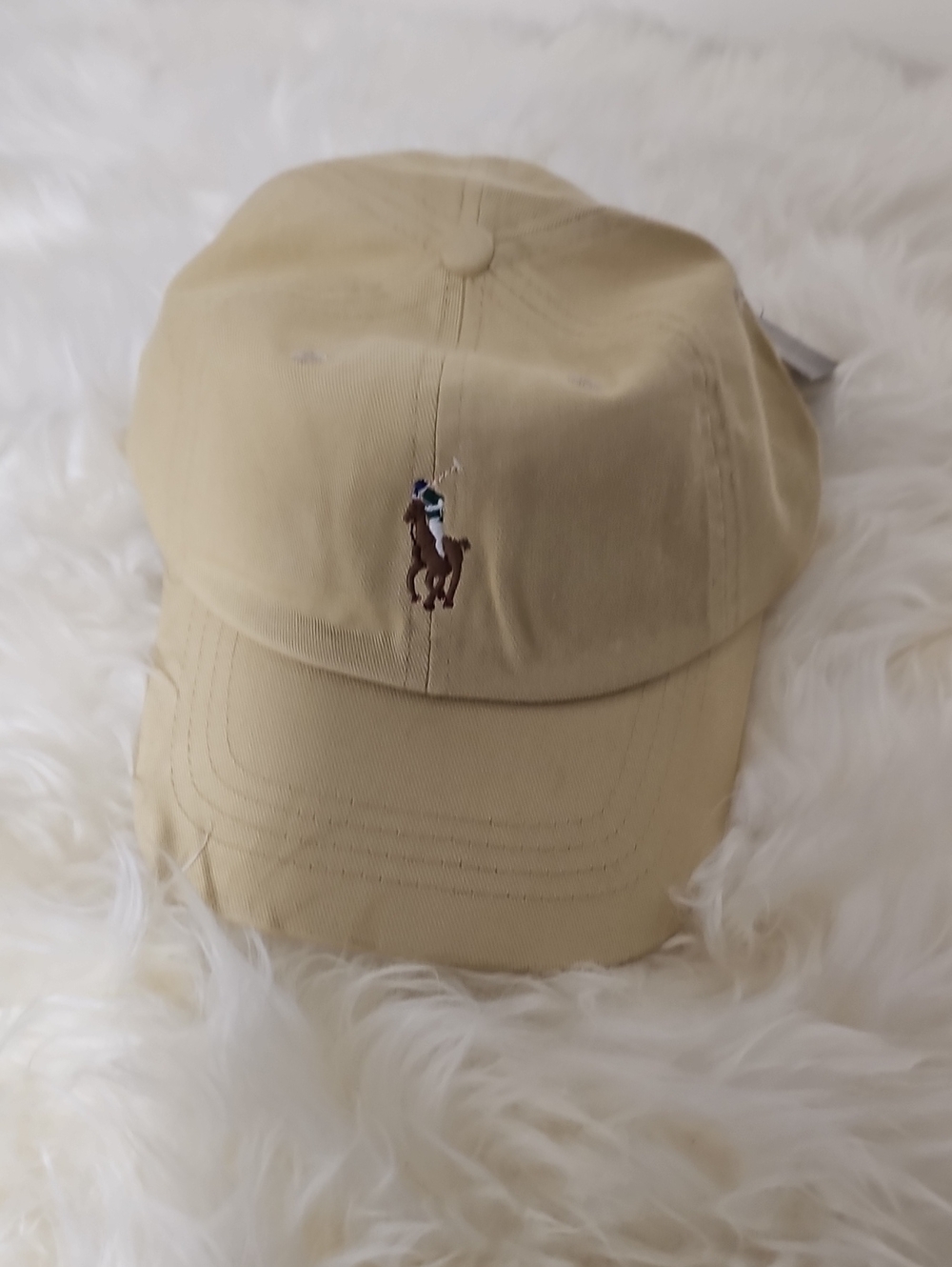 Polo by Ralph Lauren Men’s Khaki Polo Player Cap